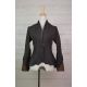 short detailed cardigan coat