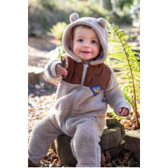 child's teddy bear snuggle suit