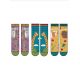 three pack child's socks animal pals