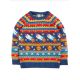 child's space fair isle jumper