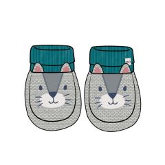 baby's booties wild cat