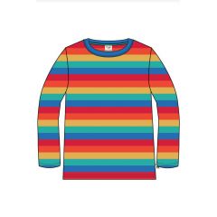 child's top rainbow stripe