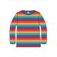 child's top rainbow stripe