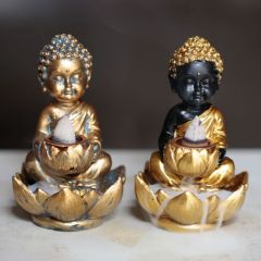 Buddha & Lotus Backflow Cone Holder