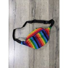 rainbow bum bag