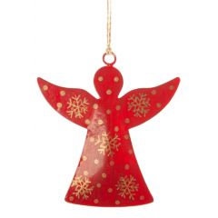 hanging metal angel