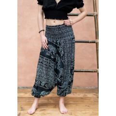 Ali Baba pant elephant print