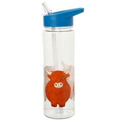 water bottle - highland cow