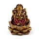 gold and red Ganesh