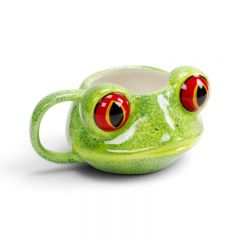 tree frog head mug