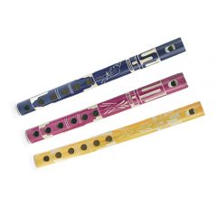 small coloured Peruvian flute