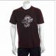 mushroom maroon t-shirt