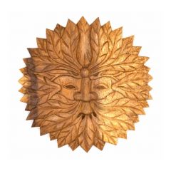 medium greenman wall plaque