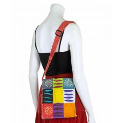 flower patchwork bag